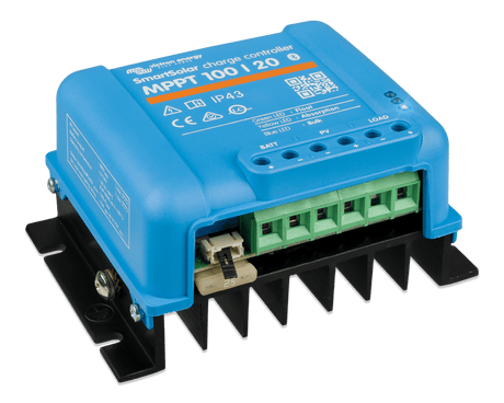 Victron SmartSolar MPPT 100/20 - Up to 48 VDC - left