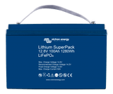Victron Lithium SuperPack 12.8V/100Ah-a (M8) - front
