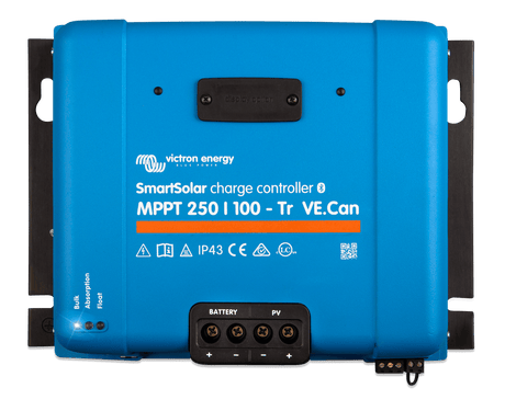 Victron SmartSolar MPPT VE CAN 250V-100A w/VE.CAN Port - top
