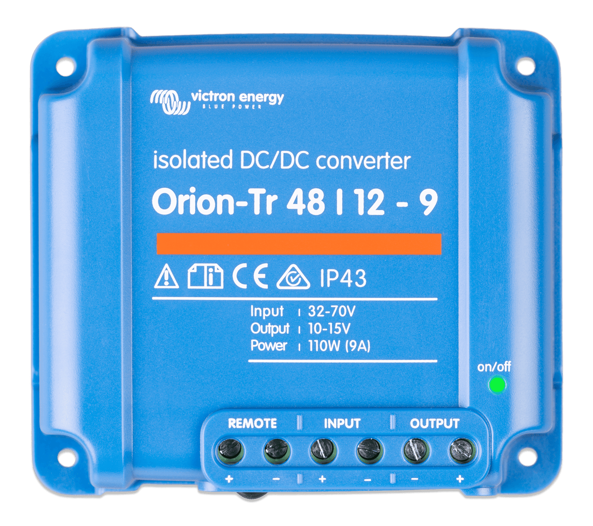 Victron Orion-Tr 48/12-9A (110W) Isolated DC-DC converter - top
