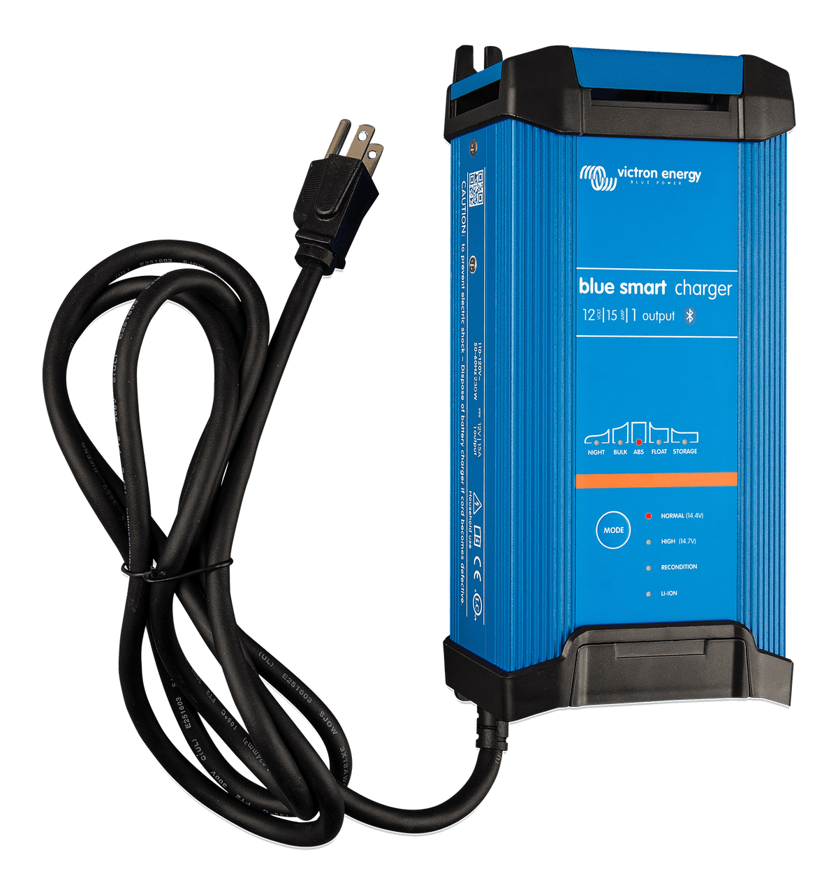 Victron Blue Smart IP22 12VDC 20A 1 Bank 120V Charger - Dry Mount (UL1236) - 1