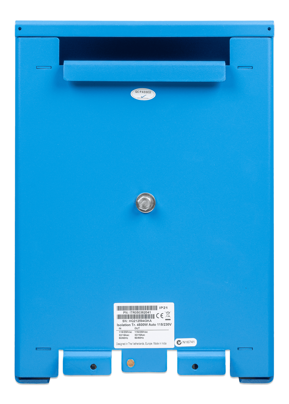 Victron Isolation Transformer 4500W Auto 115/230V - back