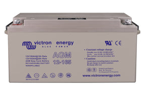 Victron 12V/165Ah Gel Deep Cycle Battery - front-angle