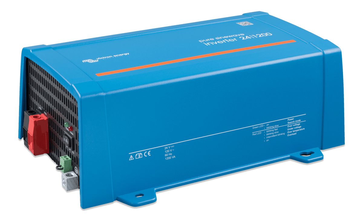 Victron Inverter 24/1200 120V VE.Direct Nema 5-15R - right