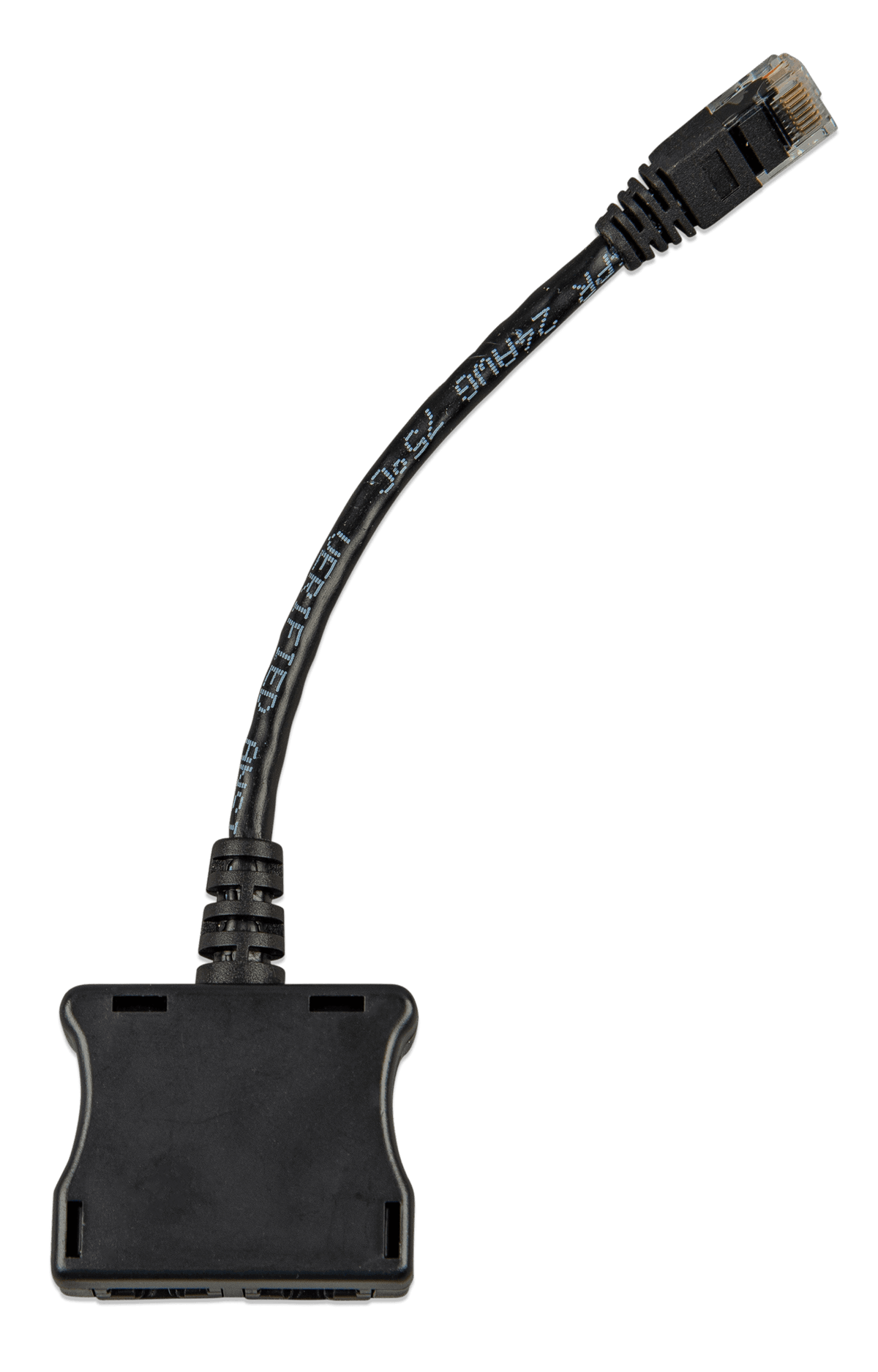 Victron RJ45-splitter 1xRJ45 male/15cm cable/2xRJ45 female - back