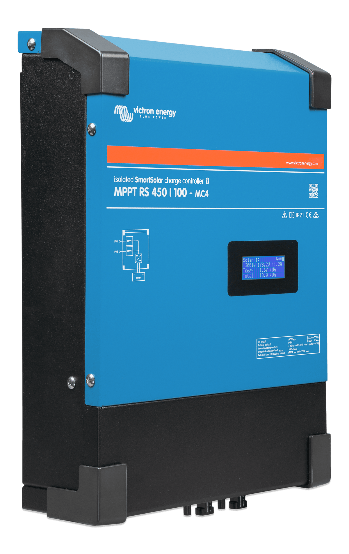Victron SmartSolar MPPT 450/100-MC4 VE.Can VE.Direct 450/100 - right