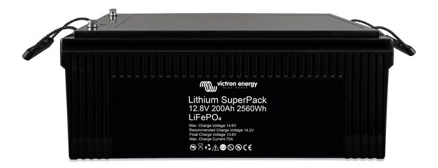 Victron Lithium SuperPack 12.8V/200Ah (M8) - front-angle