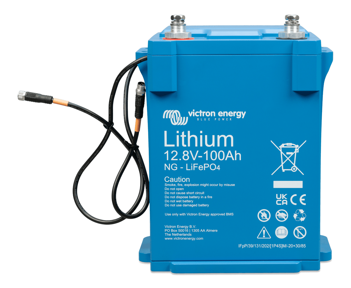 Victron LiFePO4 Battery 12.8V/100Ah NG - front angle