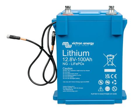 Victron LiFePO4 Battery 12.8V/100Ah NG - front angle