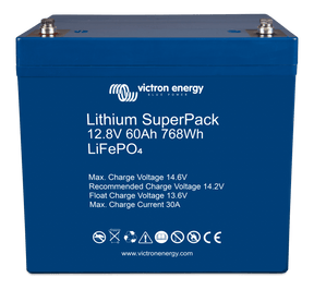 Victron Lithium SuperPack 12.8V/60Ah (M6) - front-angle