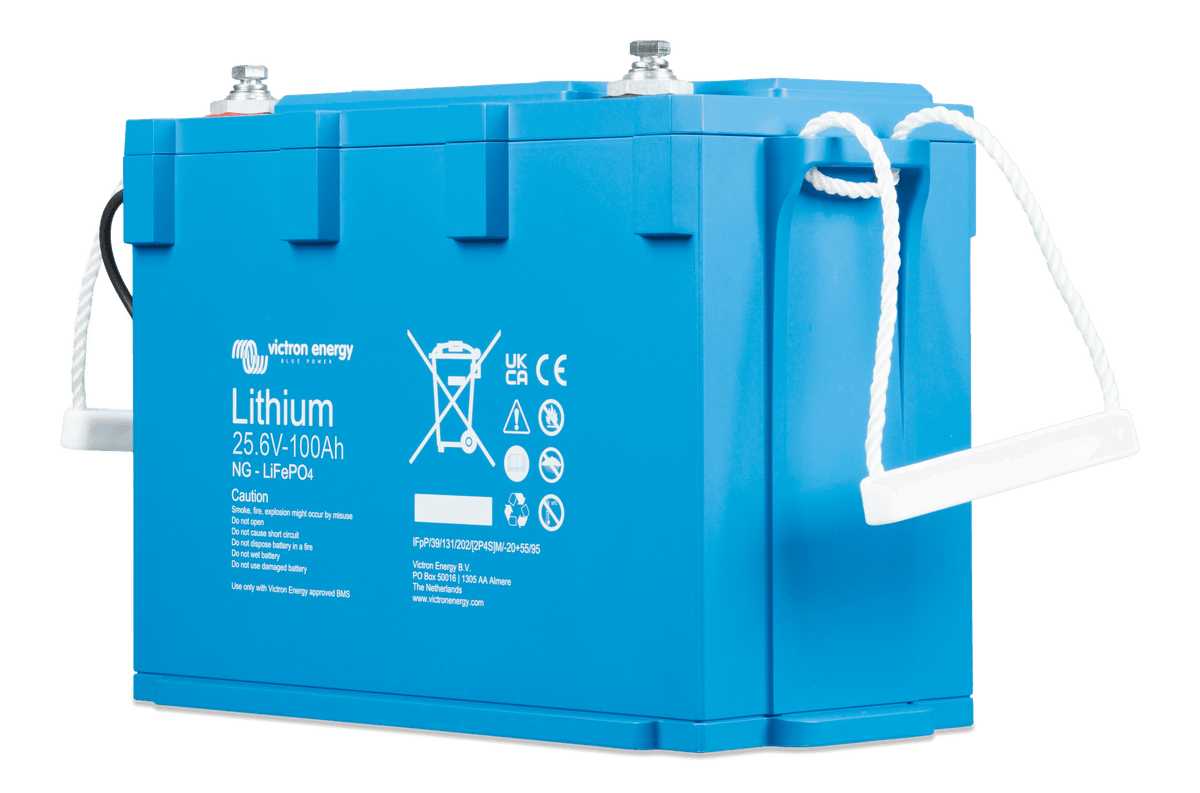 Victron LiFePO4 Battery 25.6V/100Ah NG - left