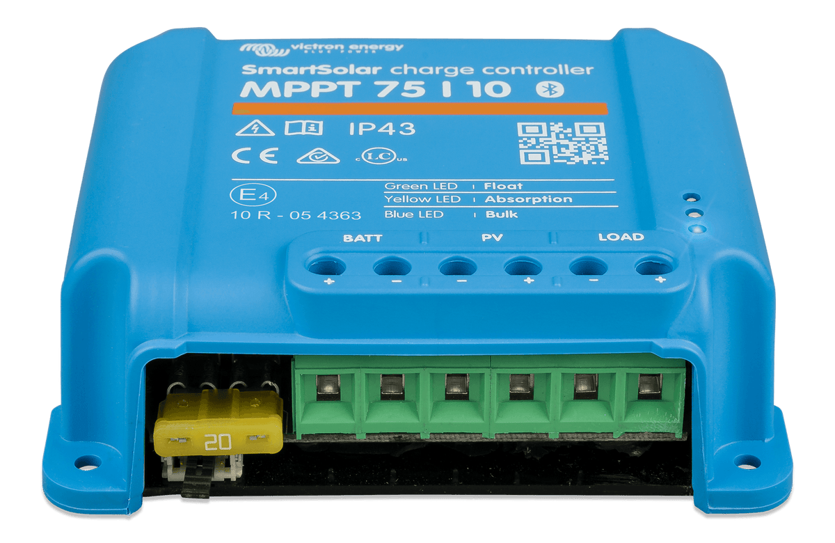 Victron SmartSolar MPPT Charge Controller - 75V - 10AMP - front