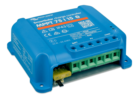 Victron SmartSolar MPPT Charge Controller - 75V - 15AMP - left