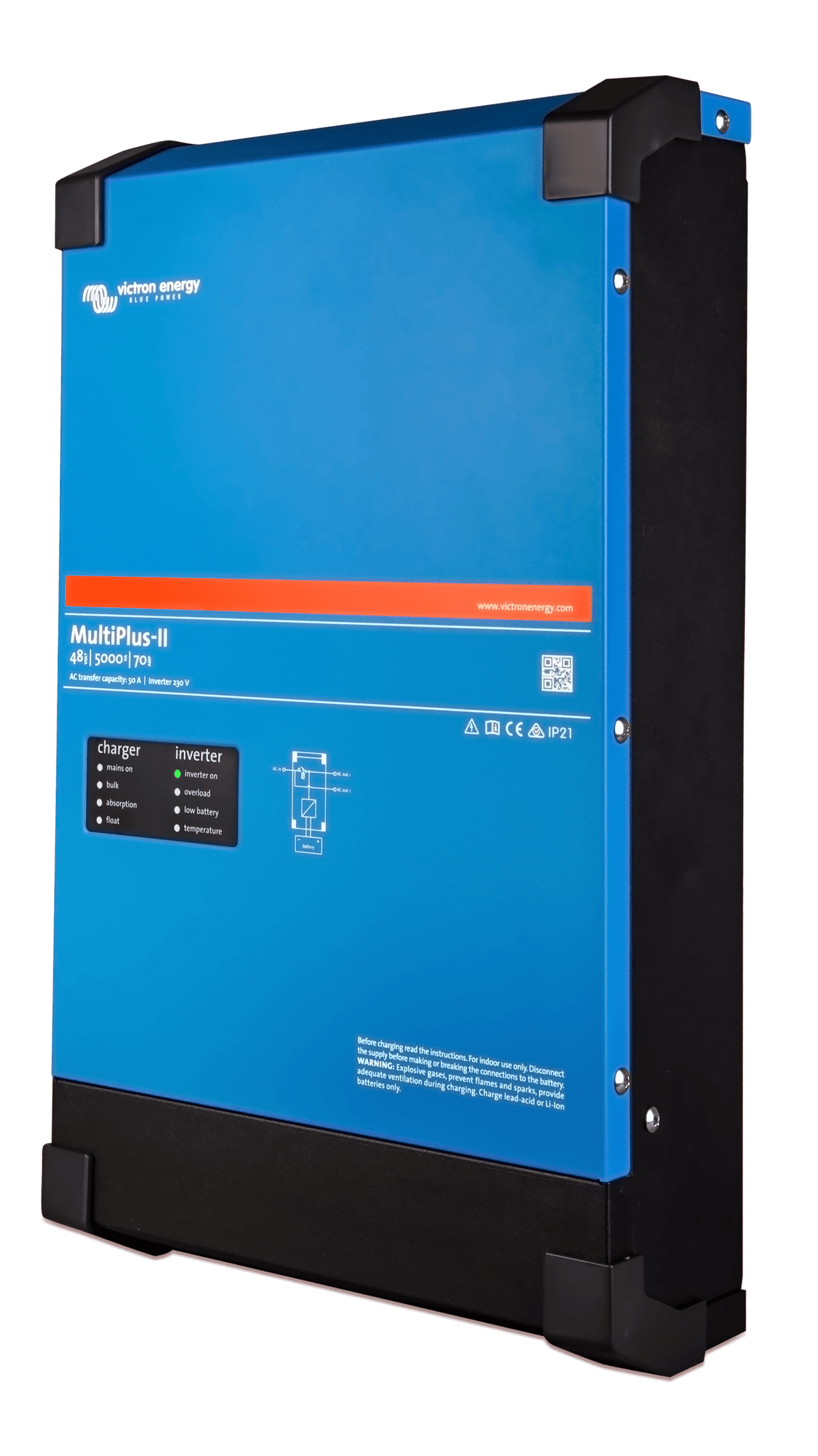 Victron MultiPlus-II 48/5000/70-95 120V (UL 1741 & 458) - left