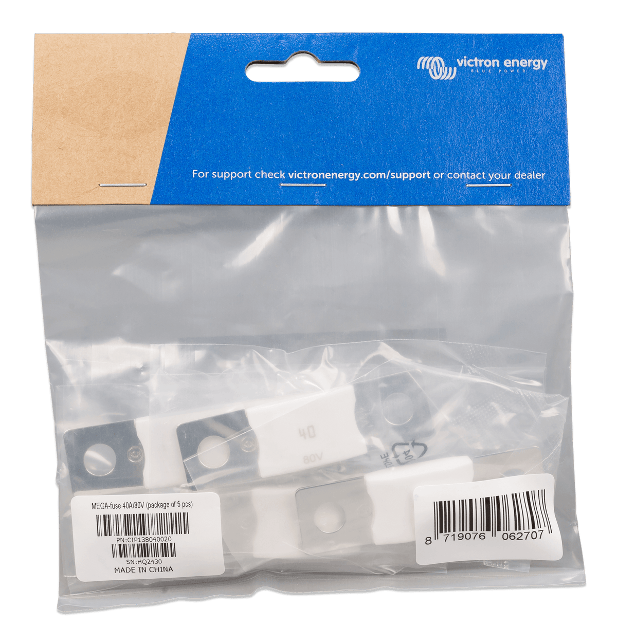 Victron MEGA Fuse 40A/80V (Package of 5 Pieces) - Package