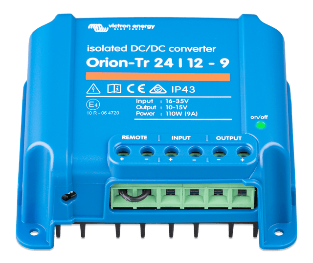 Victron Orion-Tr 24/12-9A (110W) Isolated DC-DC converter - front