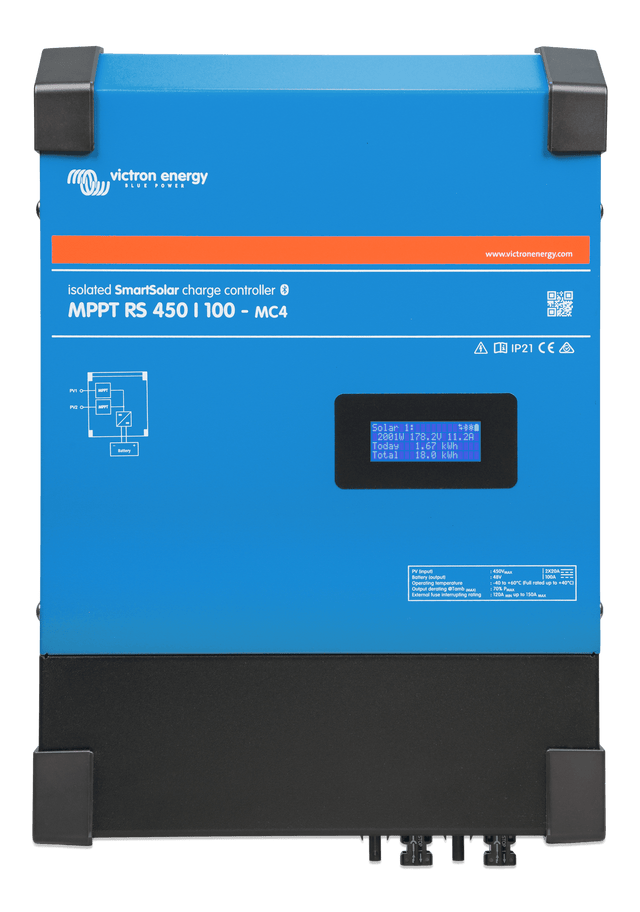 Victron SmartSolar MPPT RS 450/100-MC4 - front