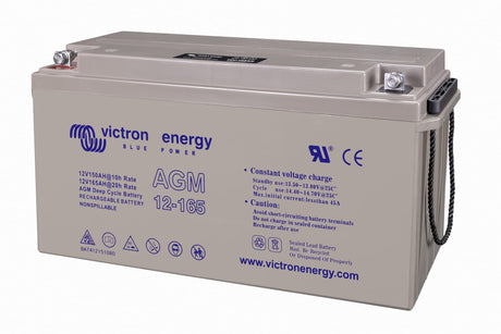 Victron 12V/165Ah Gel Deep Cycle Battery - left