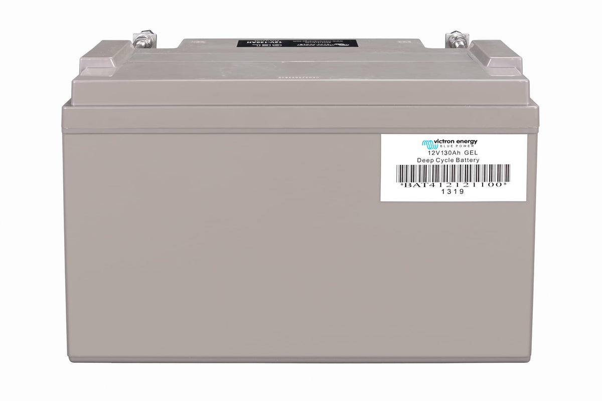 Victron 12V/130Ah Gel Deep Cycle Battery - back