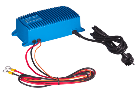 Victron Blue Smart IP67 Charger 24/8(1) 120V NEMA 5-15 - left