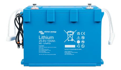 Victron LiFePO4 Battery 25.6V/100Ah NG - front-angle