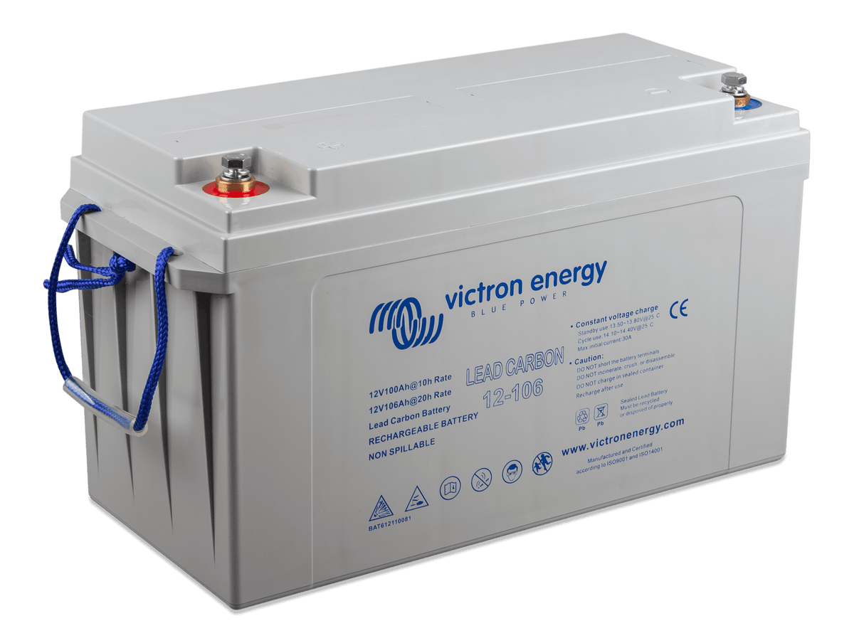 Victron Lead Carbon Battery 12V/106Ah (M8) - right