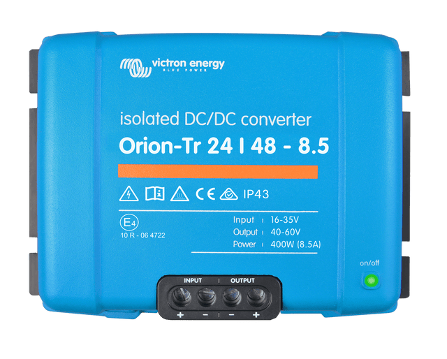 Victron Orion-Tr 24/48-8.5A (400W) Isolated DC-DC converter - top