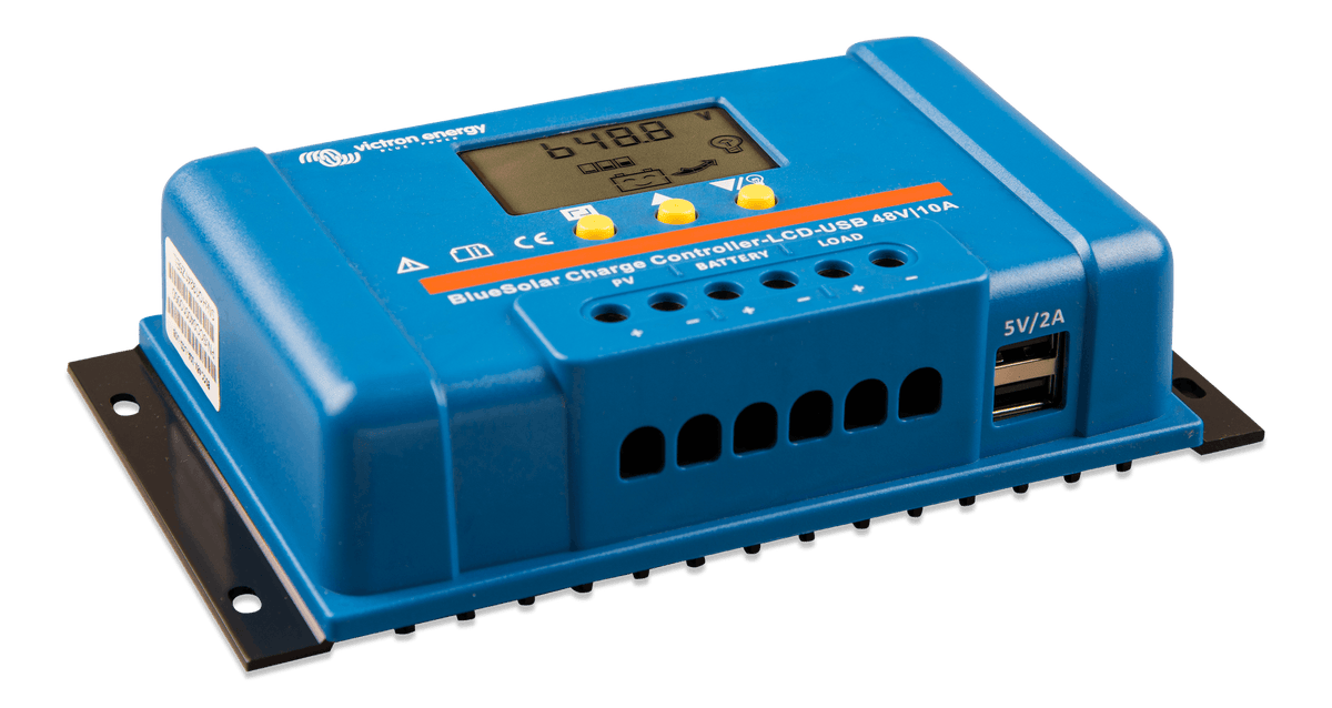 Victron BlueSolar PWM-LCD&USB 48V-30A - right