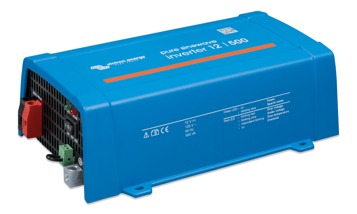 Victron Inverter 12/500 120V VE.Direct Nema 5-15R - right