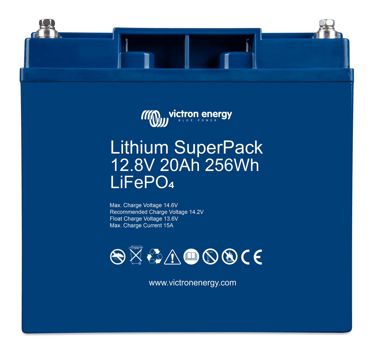 Victron Lithium SuperPack 12.8V/20Ah (M5) - front