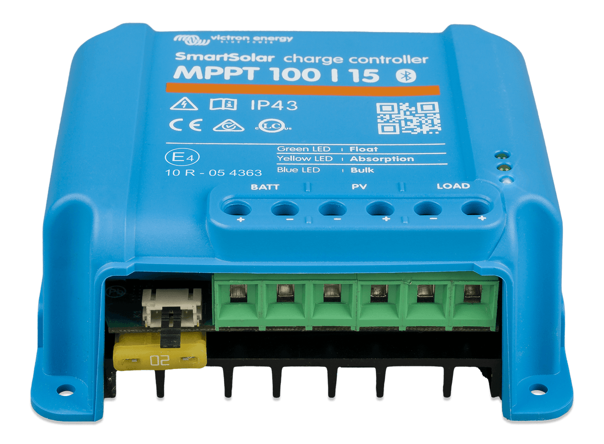 Victron SmartSolar MPPT Charge Controller - 100V - 15AMP - front