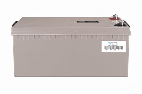 Victron 12V/220Ah Gel Deep Cycle Battery - back