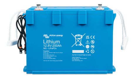 Victron LiFePO4 Battery 12.8V/200Ah NG - front-angle