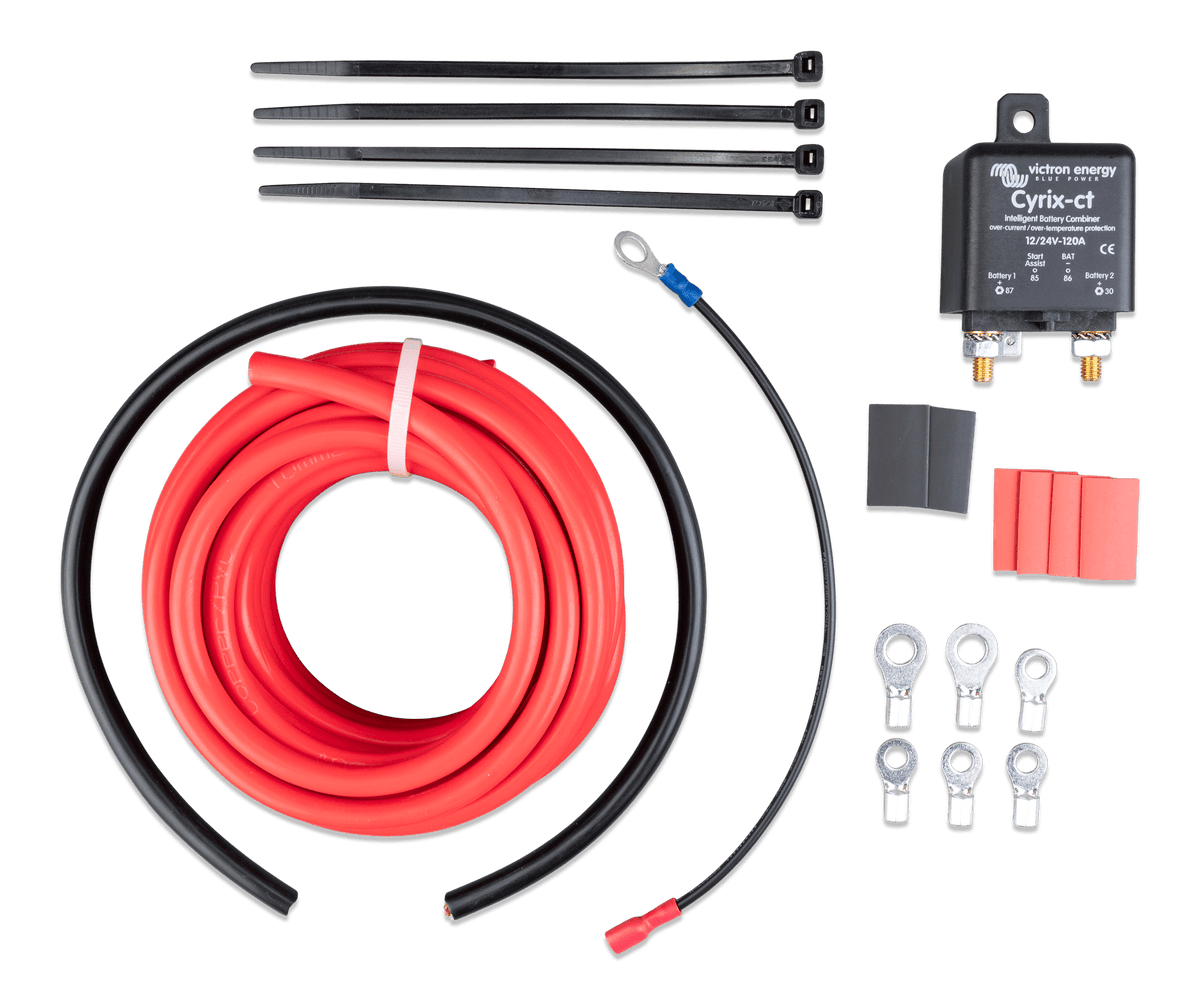 Victron Cyrix-ct 12/24V-120A Battery Combiner Kit - 4 of 5