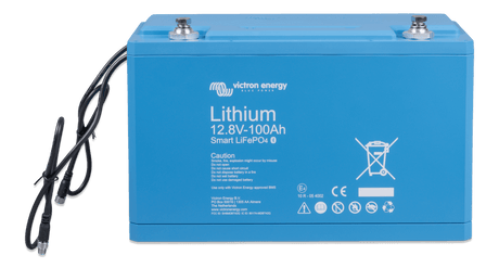 Victron LiFePO4 Battery 12.8V/100Ah Smart - front-top