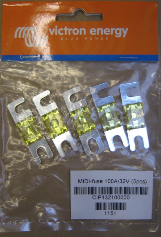 Victron MIDI-Fuse 100A/32V (Package of 5)