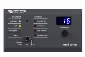 Victron Digital Multi Control 200/200A GX (Right Angle RJ45) Retail - front