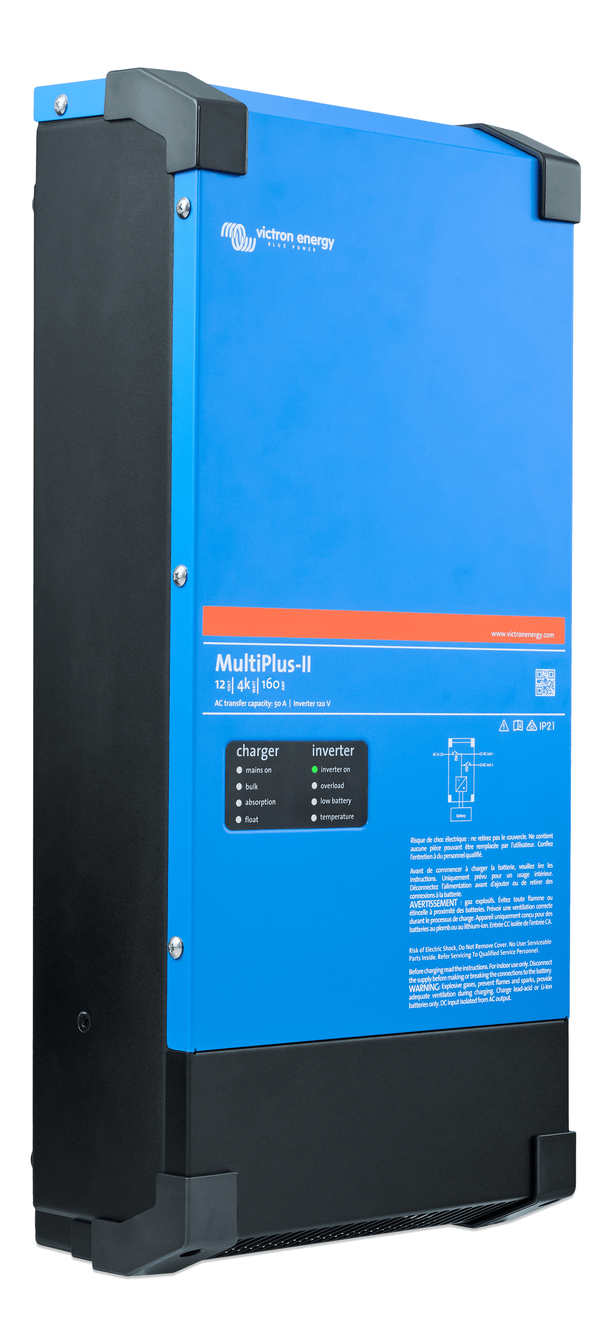 Victron MultiPlus-II 12/4k/160-50 120V 50/60Hz - Right