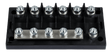 Victron 6-Way Mega Fuse Holder w/Busbar - 250A - front-angle