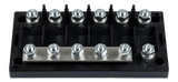 Victron 6-Way Mega Fuse Holder w/Busbar - 250A - front-angle
