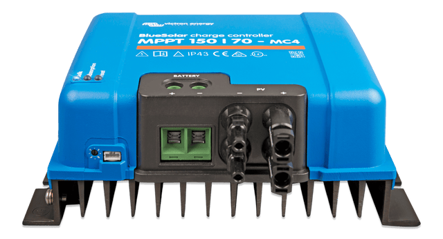 Victron BlueSolar MPPT 150/70-MC4 - front-angle
