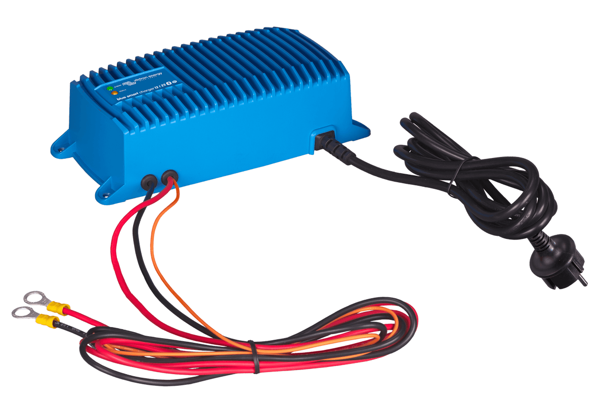 Victron Blue Smart IP67 Charger 24/5(1) 120V NEMA 5-15 - left
