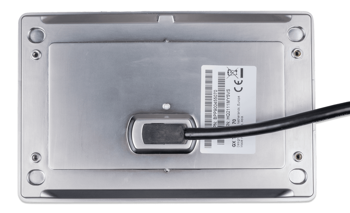 Victron GX Touch 70 Surface Mount Display - 7" - rear