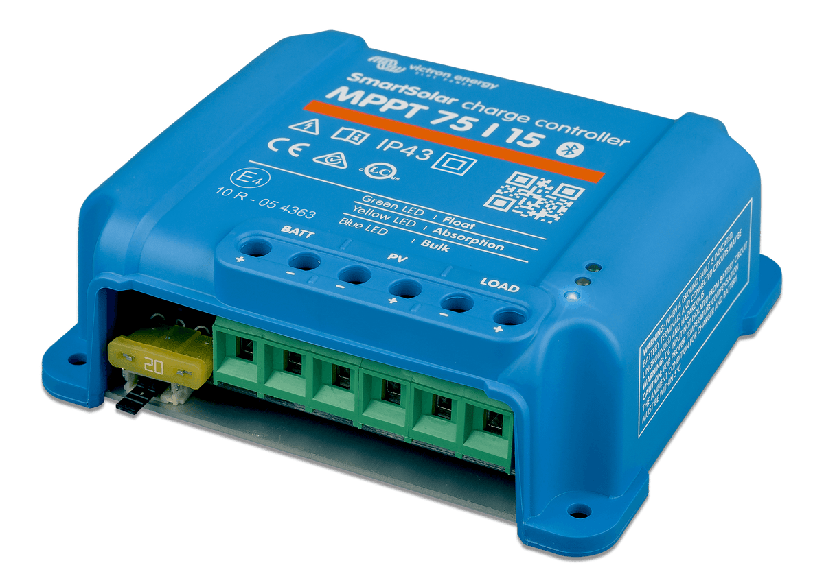 Victron SmartSolar MPPT Charge Controller - 75V - 15AMP - right