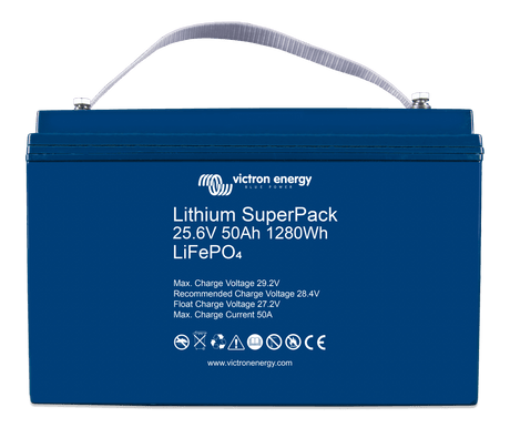 Victron Lithium SuperPack 25.6V/50Ah (M8) - front