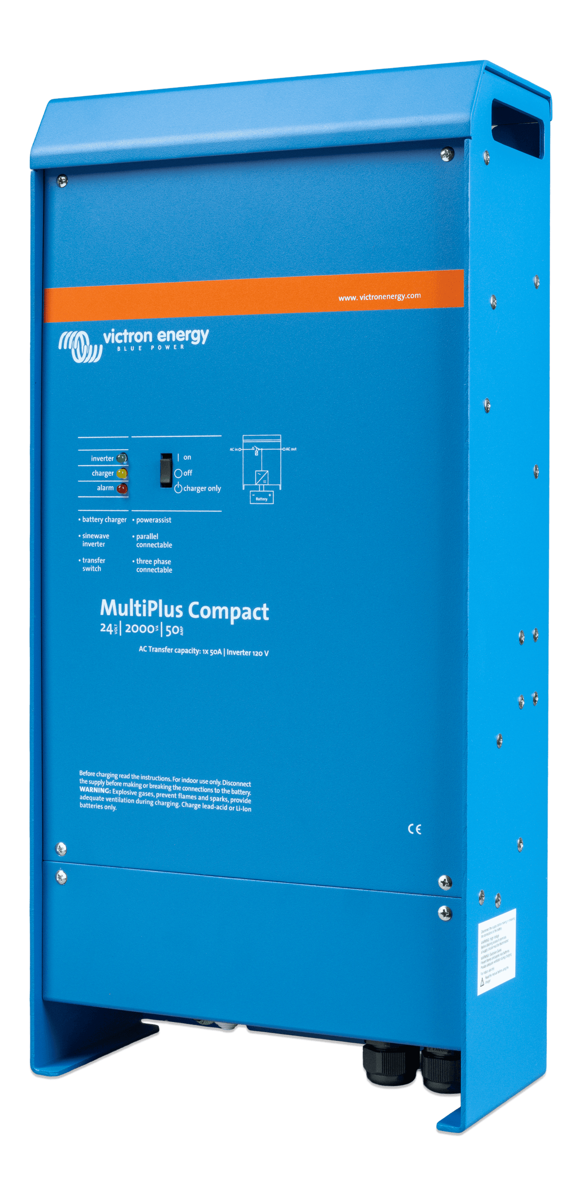 Victron MultiPlus Compact 24/2000/50-50 120V - left