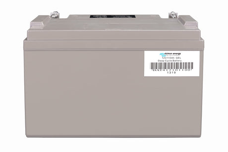 Victron 12V/110Ah Gel Deep Cycle Battery - back