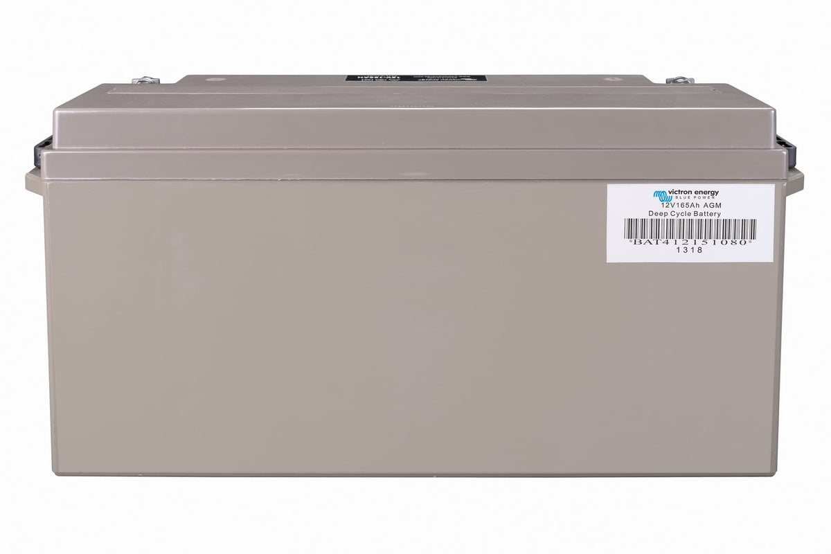 Victron 12V/165Ah Gel Deep Cycle Battery - back