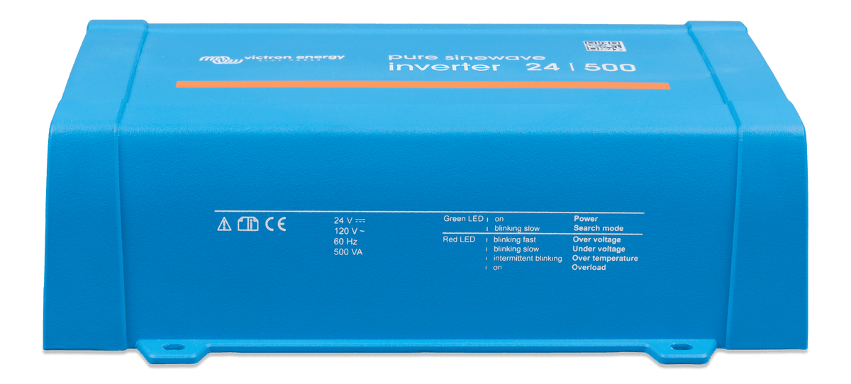 Victron Phoenix Inverter 24/500 120V VE.Direct NEMA 5-15R - sidetop
