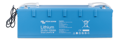 Victron LiFePO4 Battery 25.6V/100Ah Smart - front-top
